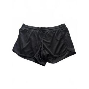 Danskin Now Black Athletic Shorts Size L/G (12-14)